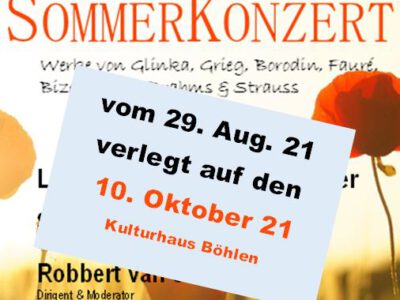 Freikarten für unser SOMMERKONZERT